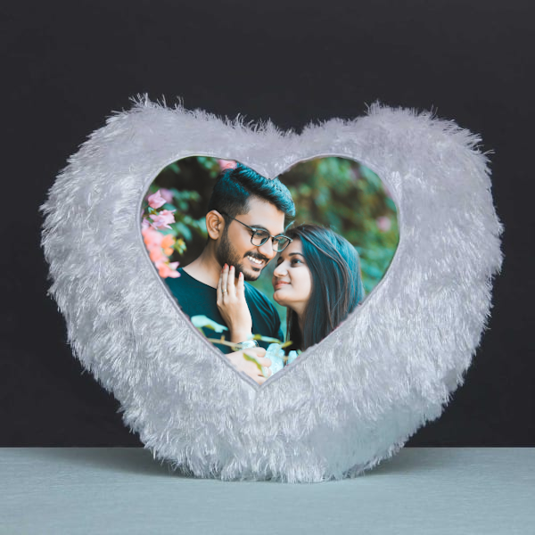 LED Cushion | Heart Shape With Remote