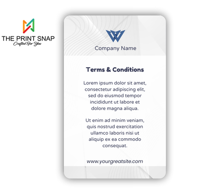 Employee ID card with custom photo, name, logo, and barcode – printed on durable PVC for office and corporate use.