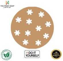 MDF Coaster with Stand | Tea Coaster | Set of 6 | Mandala Design 008