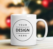 Custom Branded Ceramic Mug – White | Logo Printed Coffee Mug