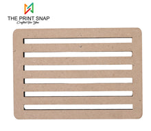 MDF Coaster with Stand | Tea Coaster | Set of 6 | Mandala Design 003