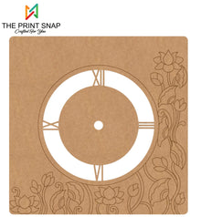 MDF Clock Base for DIY & Resin Art