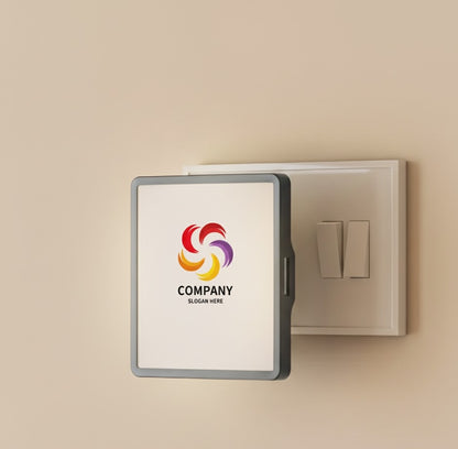 Personalized Plug & Glow Night Lamp – Custom Photo Printed LED