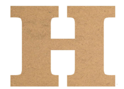 MDF Alphabet Letters | Craft letters for DIY nameplates A-N