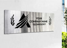 Metal Name Plates - Silver Color