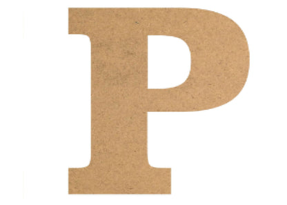 MDF Alphabet Letters | Craft letters for DIY nameplates O-Z