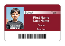 School ID Card with Holder