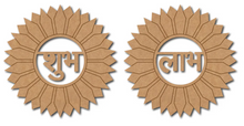 Shubh Labh | MDF Base | Flower | PIKU03