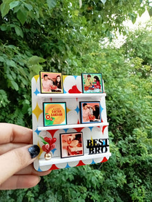Personalised 3D Fridge Magnet | Rakhi | Best Bro