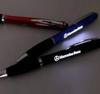 LED Light-Up Pens with Stylus