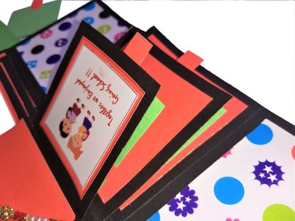 Rakhi Explosion Box | 8 Photo & 8 Message Card