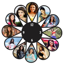 Personalized Wall Clock | Flower Design