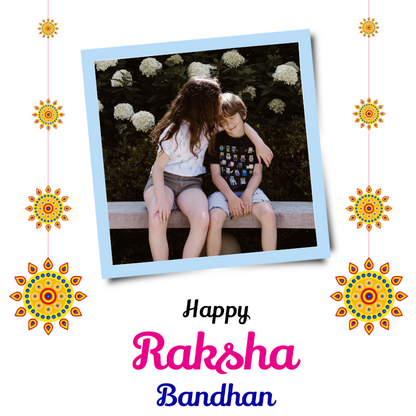 Rakhi with Cushion & Mug