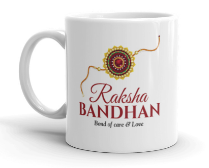 Rakhi with Cushion & Mug