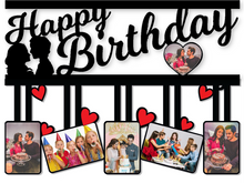 Happy Birthday - 6 Pic Personalised Collage Photo Frame