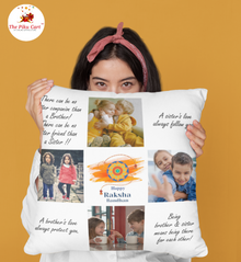 Personalised Cushion | Happy Rakhshbandhan | Rakhi Special | Best Sister